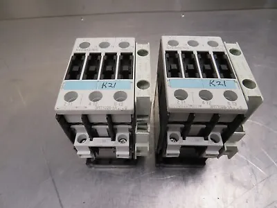 Buy Siemens 3RT1025-1A 120V Contactor Lot Of 2! • 49.99$