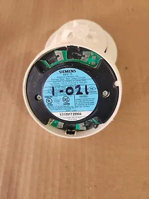 Buy Siemens HFP-11 Intelligent Fire Smoke Detector. Used / DPU Tested • 49.99$