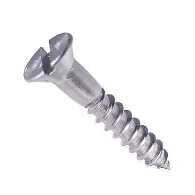 Buy #12 Flat Head Wood Screws Stainless Steel Slotted Drive All Sizes In Listing • 449.88$