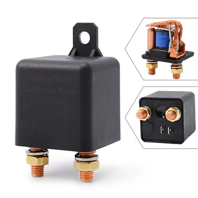 Buy 250A 12V 4 Pin Continuous Relay High Current Normal Open Car Truck Boat SPST US • 18.99$