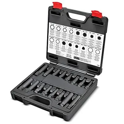 Buy Powerbuilt 647860 16 Pc. Locking Lug Nut Master Key Set, Specialty Tools (Auto) • 74.39$