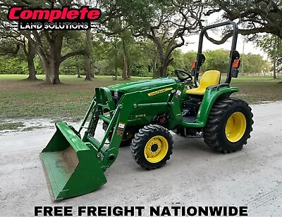 Buy 2017 John Deere 3038e Tractor - 4x4 - 37 Hp - Hydrostatic - 98 Hrs -free Freight • 26,500$