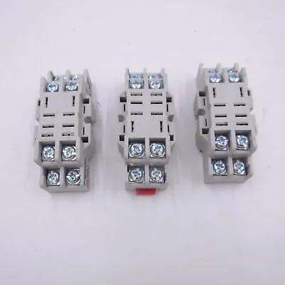 Buy Lot Of 3 Schneider Electric Relay Sockets 70-459-1 • 12.99$
