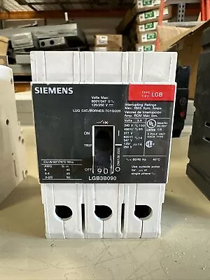 Buy Siemens LGB3B090 480V 90 A Bolt On Circuit Breaker • 120$