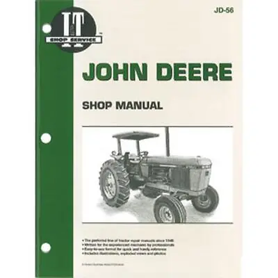 Buy Manual JD56 Fits John Deere 2840 2940 2950 Replaces SMJD56 • 46.24$