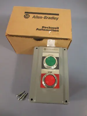 Buy Allen-Bradley Push Button Station Type 4/13 Enclosure Ser. T 800T-2TAM • 249.99$