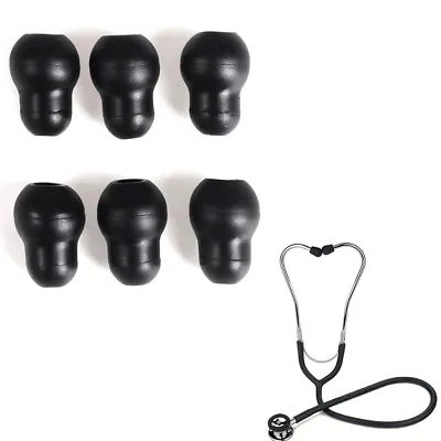 Buy 6Pcs Soft Reusable Earplug Eartips Earpiece For Littmann Stethoscope SiliconX~NA • 1.41$