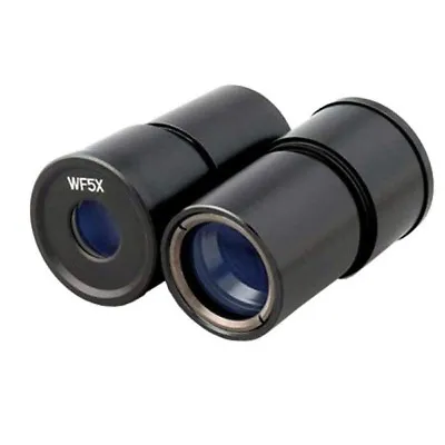 Buy AmScope Pair Of WF5X Microscope Eyepieces With Wide Field Of View 30.5mm Mount • 46.99$