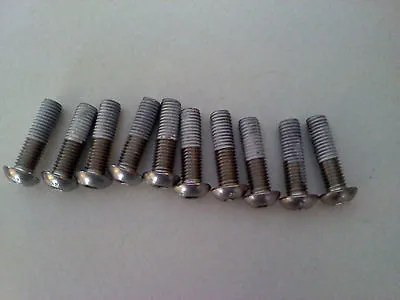 Buy Brand New M10-1.5x35 A2 Button Socket Cap Screws Metric SS Antiseize (Qty Of 10) • 8.95$
