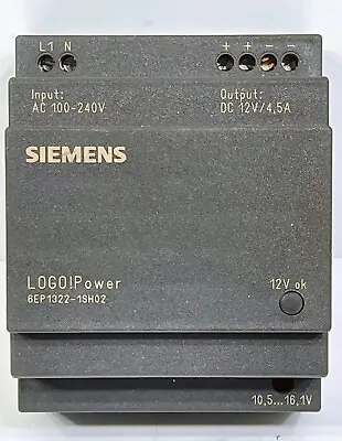 Buy Siemens LOGO! Power 6EP1322-1SH02 Module DIN Mount • 47.99$