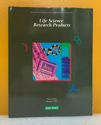 Buy Bio-Rad January 1992 Life Science Research Products Price List R Catalog. • 49.99$