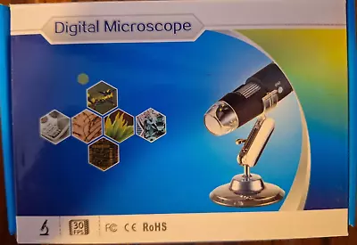 Buy Digital Microscope USB HD Inspection Camera W/Stand 1000X Magnification • 15.99$