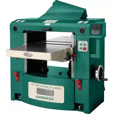 Buy Grizzly G0603X 25  15 HP 3-Phase Extreme-Series Planer W/ Helical Cutterhead • 14,020$