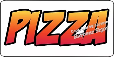 Buy Pizza DECAL (CHOOSE SIZE) Concession Food Truck Vinyl Signs Sticker  • 13.99$