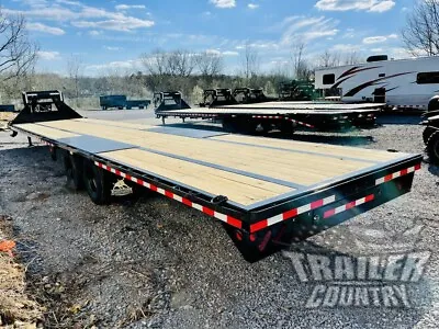 Buy NEW 2023 8.5 X 40 10 Ton Gooseneck Straight Deck Heavy Equipment Trailer Hauler • 17,195$