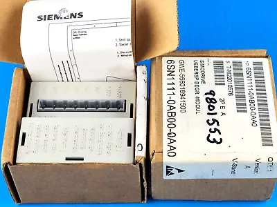 Buy NEW Siemens 6SN1111-0AB00-0AA0 Simodrive 611 Surge Arrester ( Lot Of 2 ) • 300$