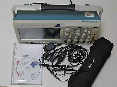 Buy Tektronix MDO3024 200 MHz 4-Ch Mixed Domain Oscilloscope, Used Only 1y +5 Probes • 2,899$