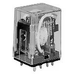 Buy Omron Automation LY2ZNDC24 Power Relay 24VDC 7A DPDT(28x21.5x42.4)mm Socket • 36.71$