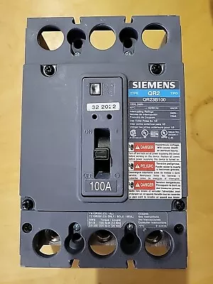 Buy Siemens B3100 100-Amp 3 Pole 240V Bolt In Breaker • 250$