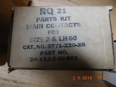Buy Siemens Contacts Kit Part # 24-152-000-901 Size 2 Cat # 3TY1-220-2B  • 39.99$