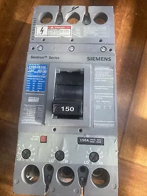 Buy Siemens 150 Amp Sentron Series Circuit Breaker FXD63B150 • 249.50$