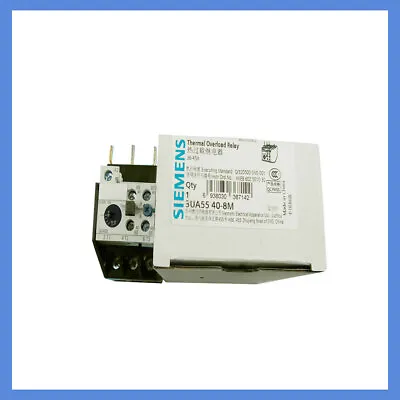 Buy ONE SIEMENS Thermal Overload Relay Brand New In Box 3UA5540-8M 35A-45A • 50.84$