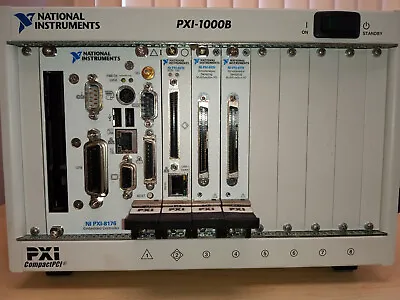 Buy National Instuments PXI-1000B Chassis With PXI-6115 (x2!), PXI-8210, PXI-8176! • 10,000$