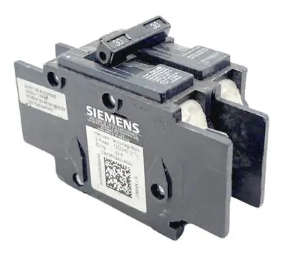 Buy Siemens L-5538 Circuit Breaker 30A 2-Pole 60HZ 120/240V 40°C • 16.99$