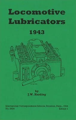 Buy Steam Locomotive Lubricators – 90 Pages Of Great 1943 Information! -- Reprint • 16.98$