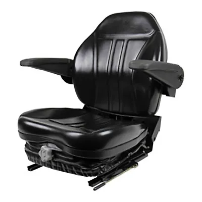 Buy Black Suspension Seat W/ Arm Rests For ZTR Zero Turn Mower Grasshopper Hustler • 465.99$