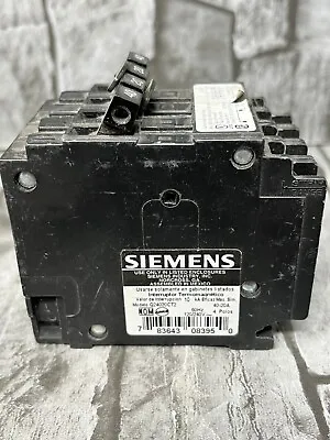 Buy Q24020ct2 Siemens 40a/20a Quad Circuit Breaker New Free Shipping • 49.85$