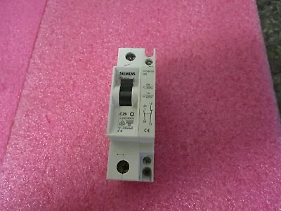 Buy NEW! Siemens 5SX21 C25 Circuit Breaker 1 Pole 230-440V • 39.95$