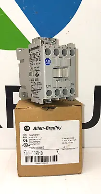 Buy New Allen Bradley 100c09-10 Contactor 120 Vac Coil • 98.99$