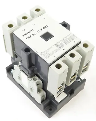 Buy Siemens CLHD003120 3P Lighting And Heating Contactor With 120V Coil • 99.99$