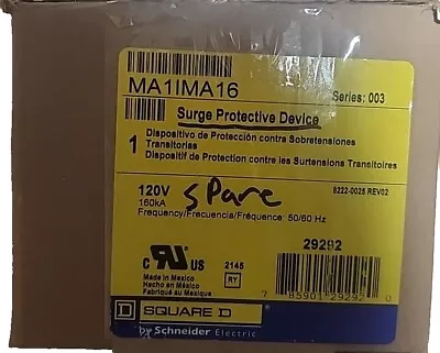 Buy Square D Surgelogic MA1IMA16 Surge Protective Device 120V, 160 KA, 50/60 Hz • 599.99$