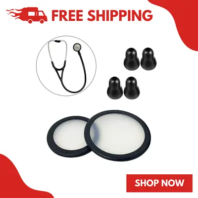 Buy Replacement Accessories Kit For Littmann Stethoscope - Black • 16.14$
