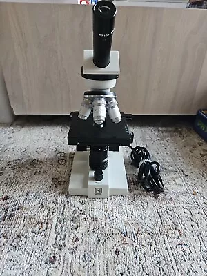 Buy National Monocular Microscope: Four Objective Lenses 4x, 10x, 40x, 100x  • 19.99$