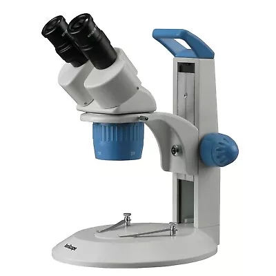 Buy AmScope 10X-30X Fixed Power Binocular Stereo Microscope On Table Pillar Stand • 214.99$
