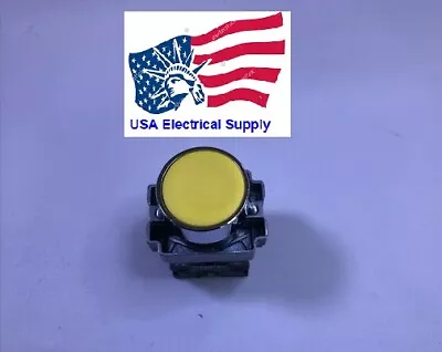 Buy    Schneider XB2BA51C Momentary Yellow Push Button Switch (ZB2-BZ101+ ZB2-BA5) • 15$