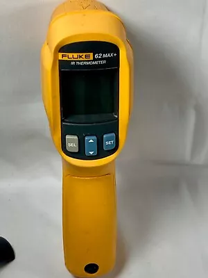 Buy Fluke 62 MAX IR Thermometer  3M Drop -30 To 500C  Water/Dust Resistant IP54 Rate • 59$