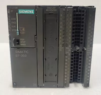 Buy Siemens Simatic S7 6ES7 313-5BE01-0AB0 S7-300 CPU 313C Compact Controller • 261.25$