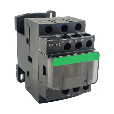 Buy NEW TeSys Deca LC1D18G7 Contactor 120V Coil Replace Schneider LC1D18G7 3P AC 18A • 35.99$