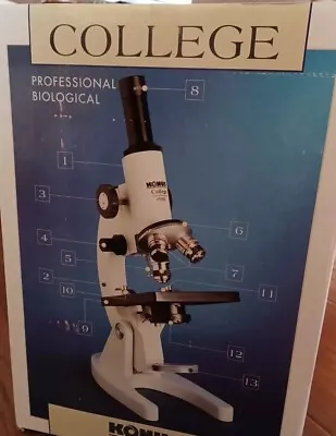 Buy Konus 5302 Optical College Microscope 600x School Student Homeschool  • 58.74$