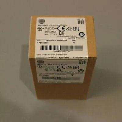 Buy Allen Bradley 1766-MM1 MicroLogix 1400 Memory Module AB 1766M1 NEW In Box Sealed • 151.20$