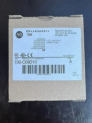 Buy Allen-Bradley 100-C09D10 CONTACTORS • 49.99$