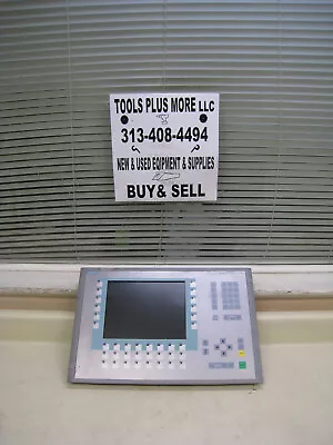 Buy Siemens  6AV6 643-0DD01-1AX1 Touch Screen Panel HMI Used Free Shipping • 899.99$