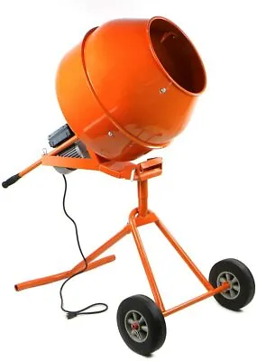 Buy 5 Cubic Ft Tall Type Electric Cement Mixer Portable Concrete Mixing Mortar Mixer • 499.99$