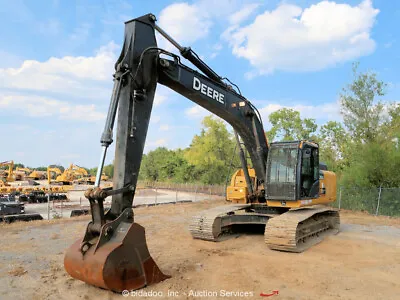 Buy 2019 John Deere 210G LC Hydraulic Excavator Trackhoe A/C Cab Aux Hyd BKT • 1$