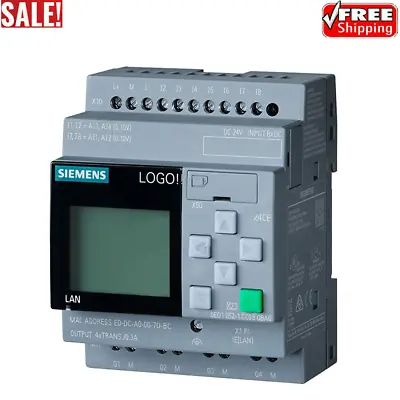 Buy For SIEMENS PLC LOGO 6ED1052-1CC08-0BA1 Programmable Logic Controller PLC 24CE • 121.06$