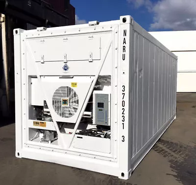 Buy 20 Feet Freezer Container Compact Mobile Cold Storage Cell Thermo King / Reefer • 8,850$